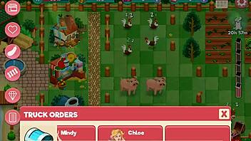 Nutaku Booty Farm hentai del 21 s creampie trojčkom, seksi ranč sise in lezbi 18+ akcija.