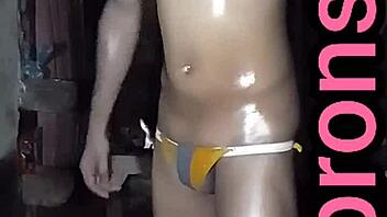 Indian hunk in a bikini, reality gay group sex