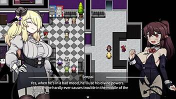 Corporate Succubus Teases with Masturbation and Fingering in Anime Hentai Part 2.