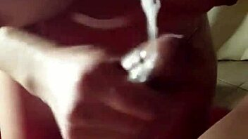 Ariel Suggestively Sucks And Swallows Cum In Her Mouth