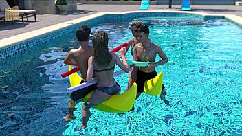 A wife and stepmother explore missing scenes in an intense game