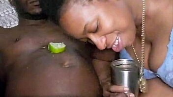 Southern ebony ass licking and deep throat