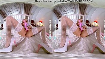 Sasha Rose Fingers Herself To Orgasm In VR