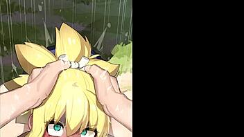 Kohaku from Dr. Stone in hentai compilation