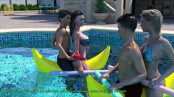 A wife and stepmother explore missing scenes in an intense game