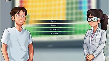 summertime saga episode 183 with anime style