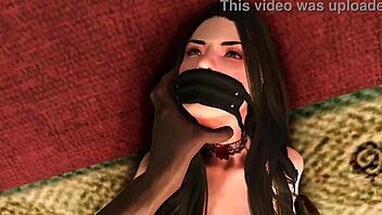 Skyrim Dark Desires Camilla In Bondage
