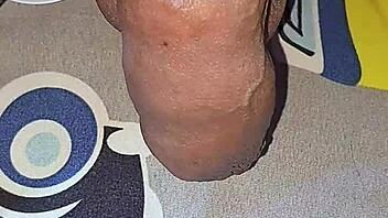 Myanmar gay man's homemade saline injection for a big cock lover