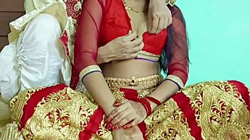 Love marriage suhagrat raat homemade closeup intimacy