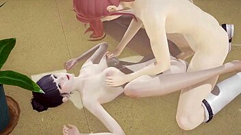 Oletko nähnyt Shokon saavan kovan seksin kirjastossa futanari huulihieronnalla?