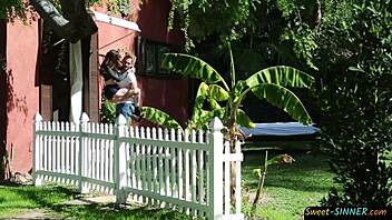 Big Tits Teen 18+ Gets WILDLY FUCKED Outdoors In Glamour Roleplay