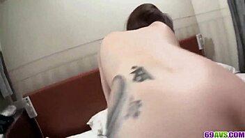 Asami Uemura shakes inches in hardcore titty fuck and blowjob.