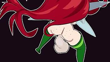 Горячая фея Бетилла бесится, получая грубый кремпай в развратной 3D хентай сцене