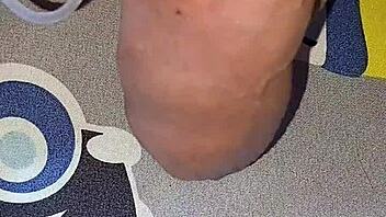 Myanmar gay man's homemade saline injection for a big cock lover