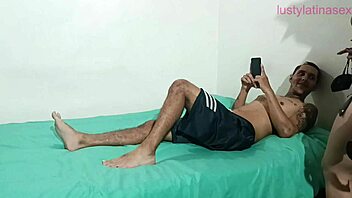 Crossdressing slut wife dominates and satisfies her man