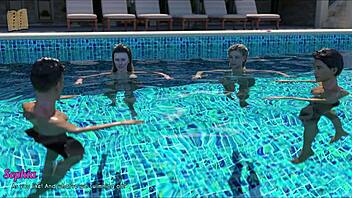 A wife and stepmother explore missing scenes in an intense game