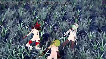 pick me, amber sucrose in mmd anime!