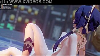 candace is getting fucked in this hentai anime scene