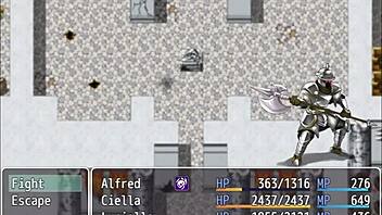 prince's friend under pervert's counter in ntr sisters part 8