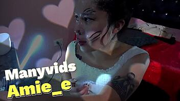 Sloppy Dildo Deepthroat—Watch Her Gag!