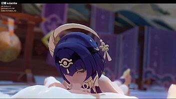 candace is getting fucked in this hentai anime scene