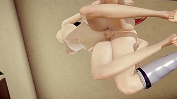 have you seen shoko getting hardsex in library with futanari blowjob