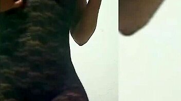 check out this new sexy model with a curvy ass in lingerie.