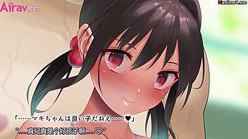 Swimsuit girls in bikini anime hentai