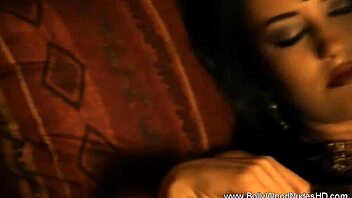 the indian babe happily dances nude in the anime scene