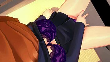 Kugisaki Nobara masturbates and has sex