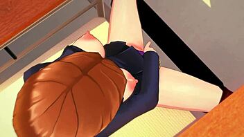 Kugisaki Nobara masturbates and has sex