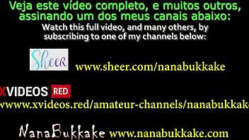 Trans MILF Does DP with Fans in Hotel