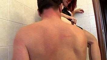 louis excited to fuck milf in bathtub