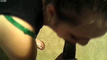 My retro blue film with big black cock deepthroat action.