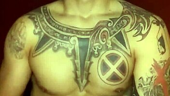 joker costume solo masturbation with big dick