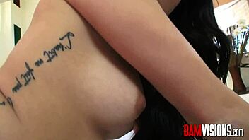 Adria Rae Rocks Stockings for Intense Anal Action