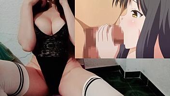 Beautiful college student sells body for cell phone in outdoor hentai scene