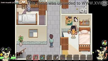 Hentai game village rhapsody parte 3 espa�ol narrado grandes tetas en establo