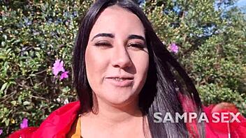 my wife brought natty for me to fuck her ass and fill it with cum while she filmed