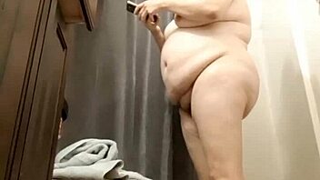 Spying on my stepmother while she is in the shower (Part 3)