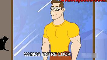 A talented Brazilian gay’s anime porn adventure in a negligee