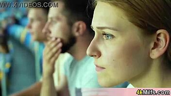 yo, this blonde waitress offers more than just beer at the bar!