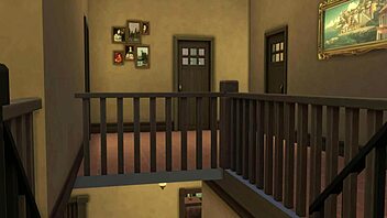 Stepmom Catches Nerdy Stepson Masturbating