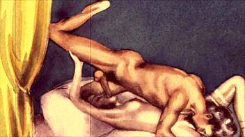 Explore vintage erotic cartoon drawings from retro anime hentai