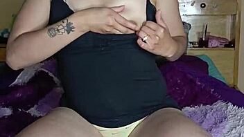 Horny Latina Student Masturbates To Orgasm