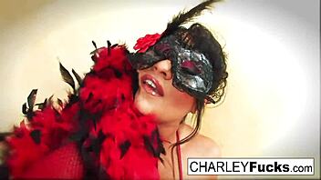 Charley chase in lingerie but her big tits and ass demand attention