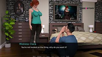 In Dusklight Manor, John Reams Clara As She Breastfeeds Him Milk, With Lemon Providing A Hand Job In This 3D Anime Scene