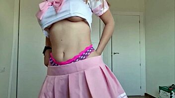 Latina Blonde Prostitute Shows Off Her Big Ass