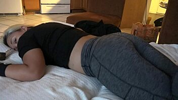 Big butts in yoga pants get fucked in different positions