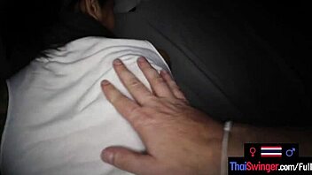 This thai teen gives a customer a happy ending massage